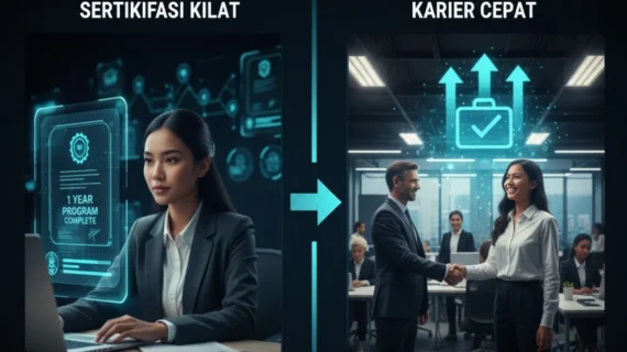 Sertifikasi Kilat vs. Karier Cepat: Bukti Nyata Efektivitas Kursus Singkat 1 Tahun dalam Mendapatkan Pekerjaan