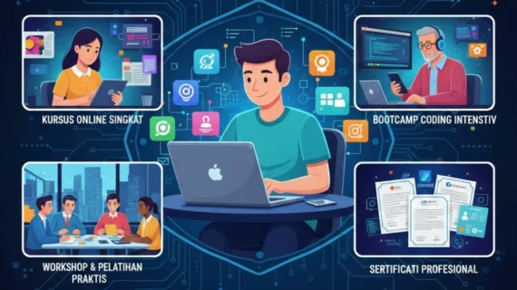 Re-Skilling di Era Digital: Cara Meng-upgrade Kompetensi Tanpa Harus Kuliah Bertahun-tahun